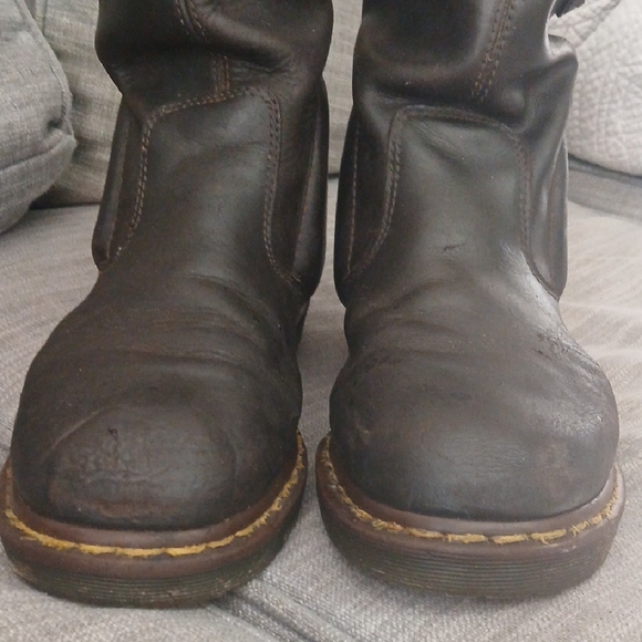 Dr. Martens Dark Brown 2295 Wellington Men's Work Boots size 13 - Picture 12 of 15